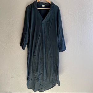 Poetry Cotton Gauze Midi Dress